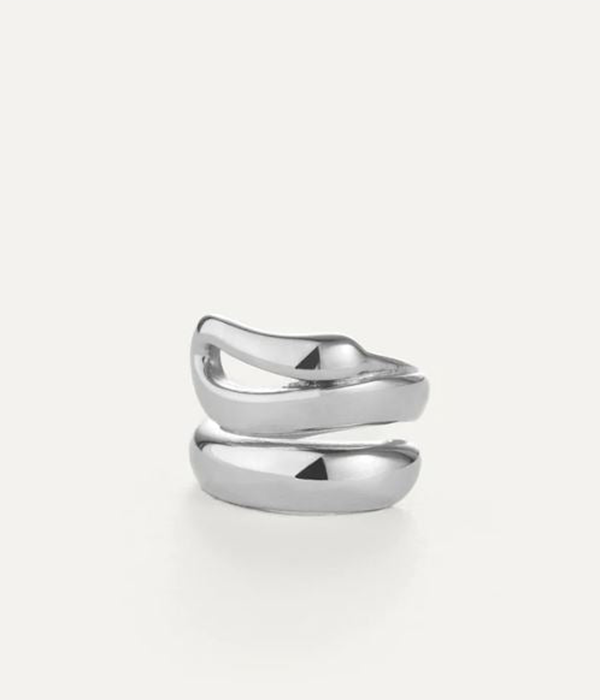 Womens Sées Ring Size 7 in Rhodium