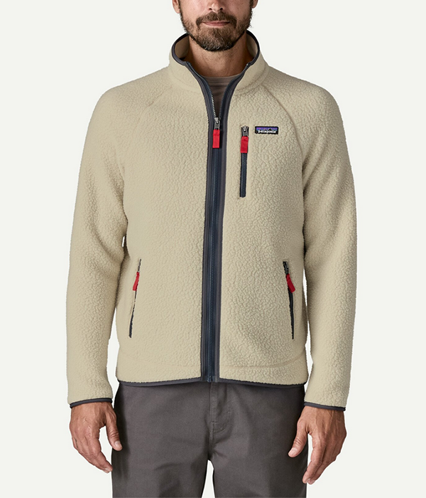 Mens Retro Pile Jacket