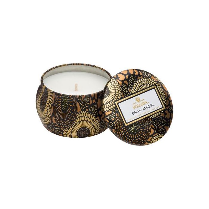VOLUSPA Mini Decorative Tin Candle 25 Hour