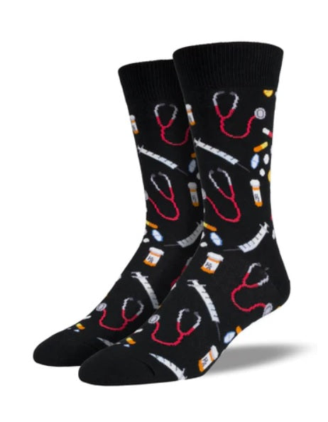 Mens Meds Sock