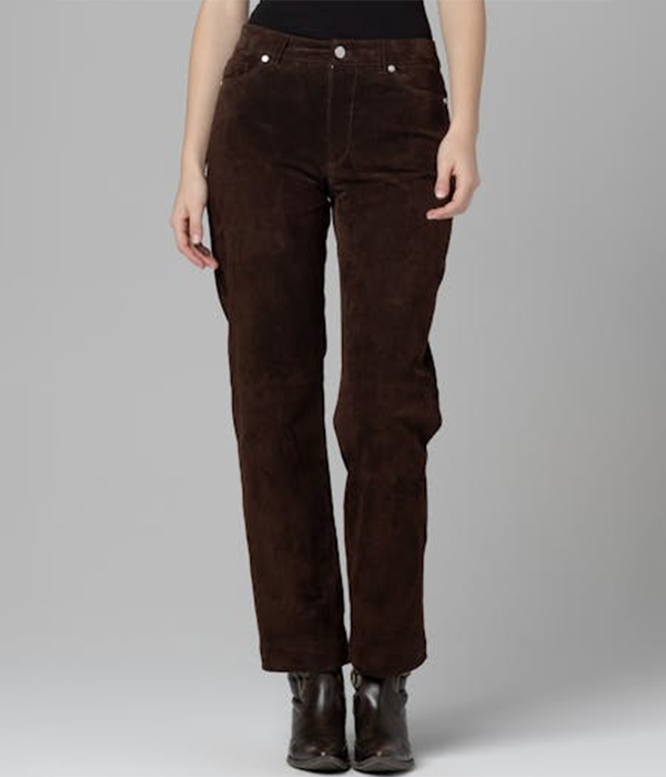 Womens Iced Chocolate Stanton Straight Leg