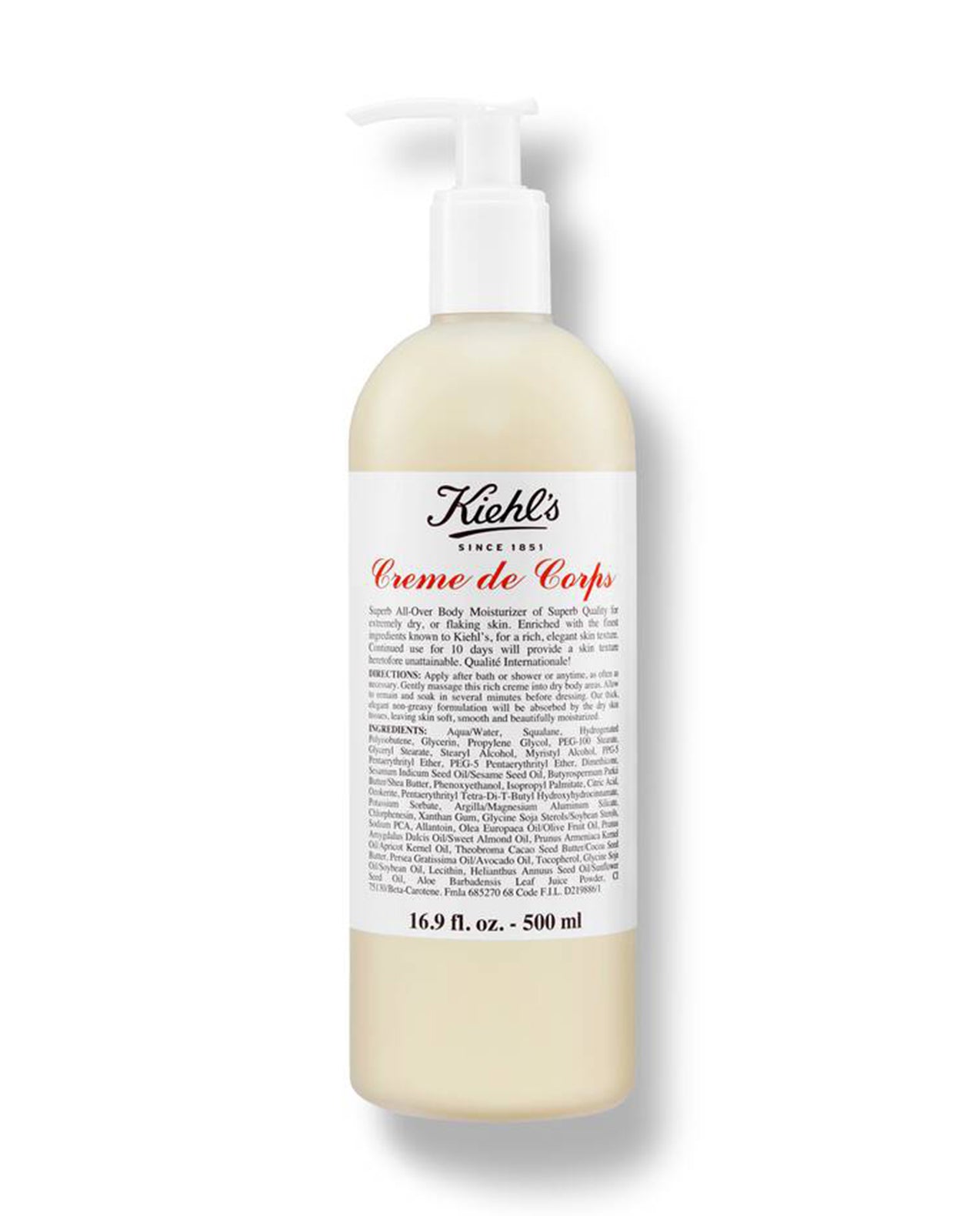 KIEHLS 500mL Creme De Corps