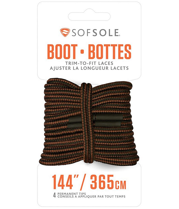 Boot Waxed Lace Black/Tan