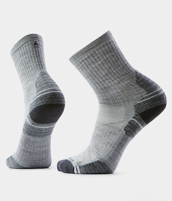 Mens Hike Targeted Cushion Mid Crew Socks