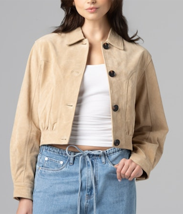 Womens Morning Latte-Khaki Jacket B