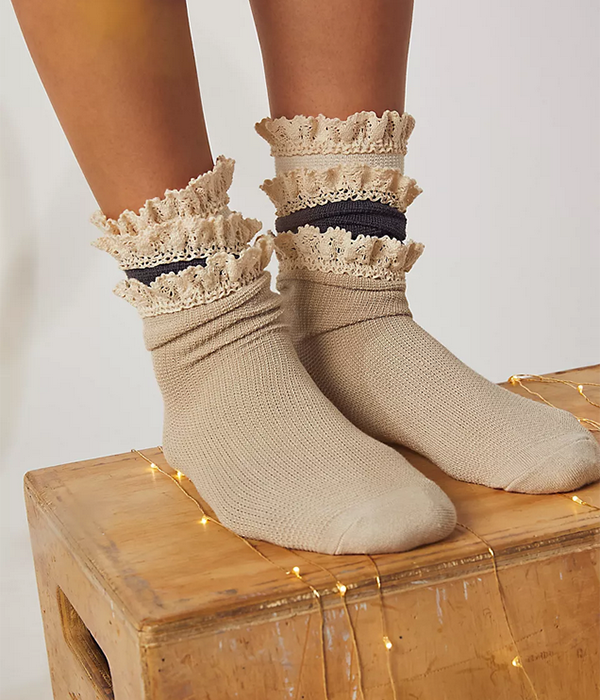 Womens Beloved Waffle Knit Ankle
