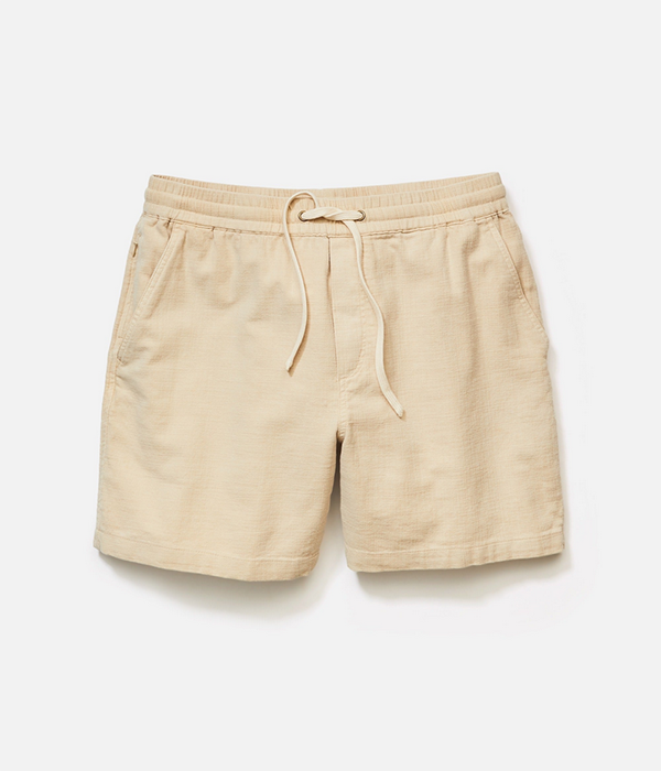 Mens Saturday Beach Short 6" in Sand