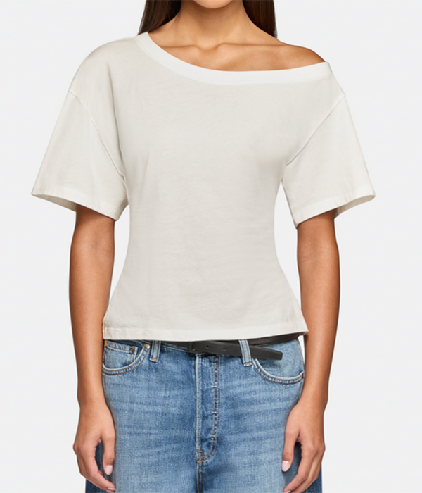 Womens Elena Off The Shoulder Tee