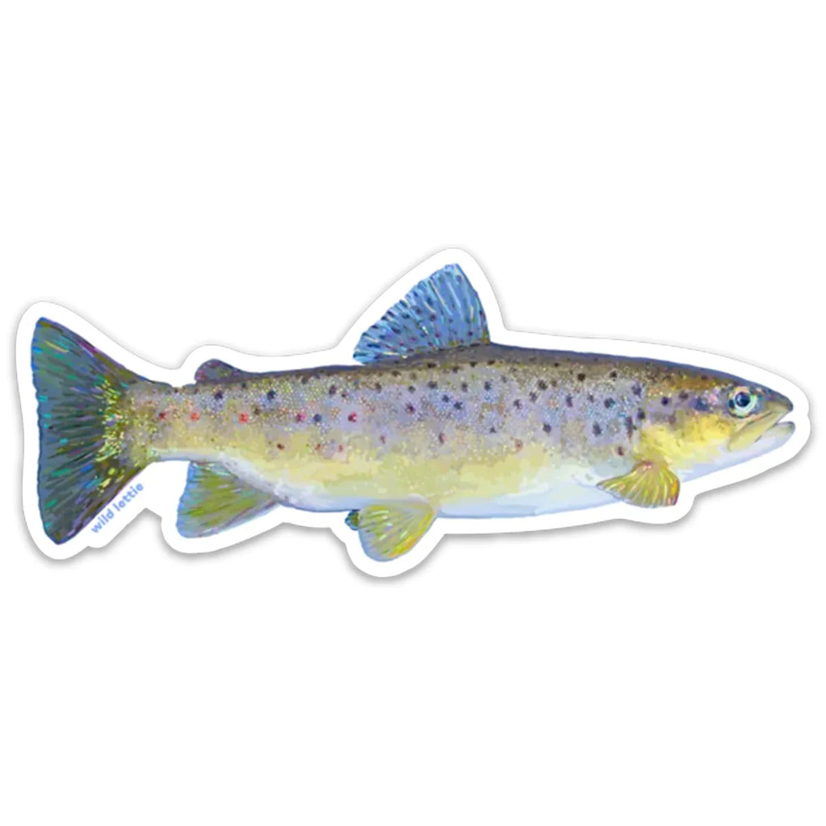 Brown Trout Sticker