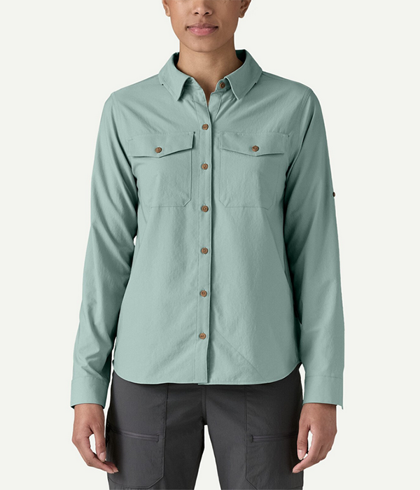 Womens L/S Self Guided Sun Shirt