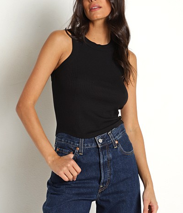 Womens Detra Ribbed Tank