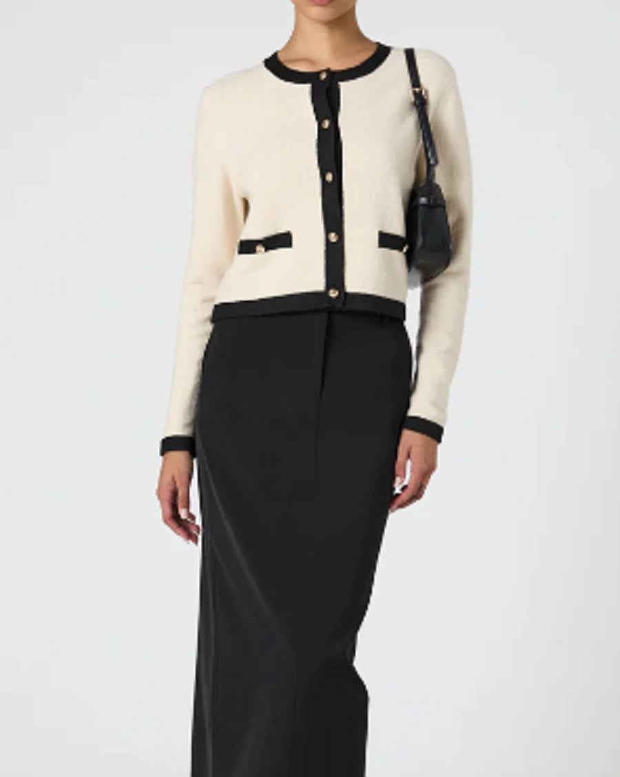 Womens Vhari Contrast Cardigan