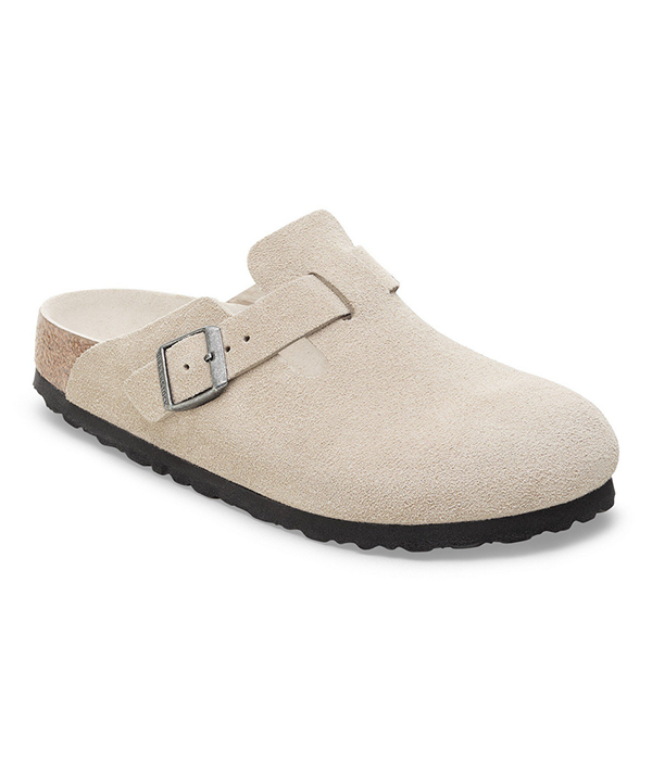 Womens Boston SFB Suede Oyster Tonal FB Narrow
