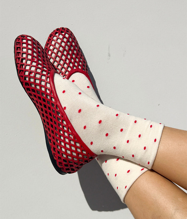 Womens Patterened Sneaker Socks