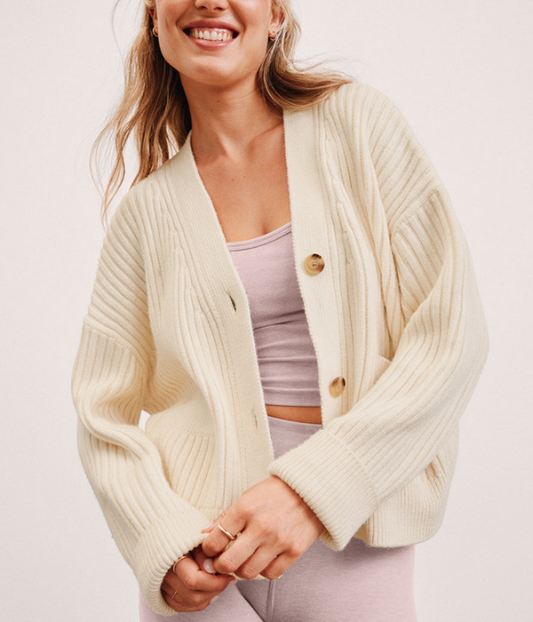 Womens Lux Cardigan
