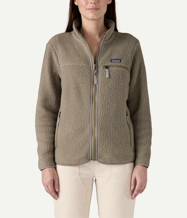 Womens Retro Pile Jacket