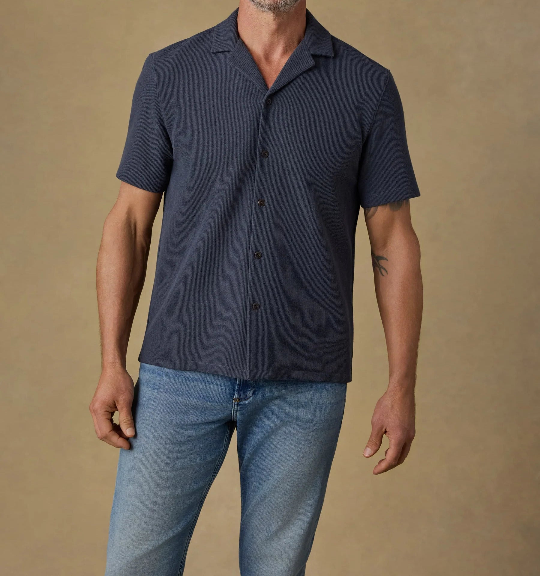 Mens SS Oasis Camp Shirt