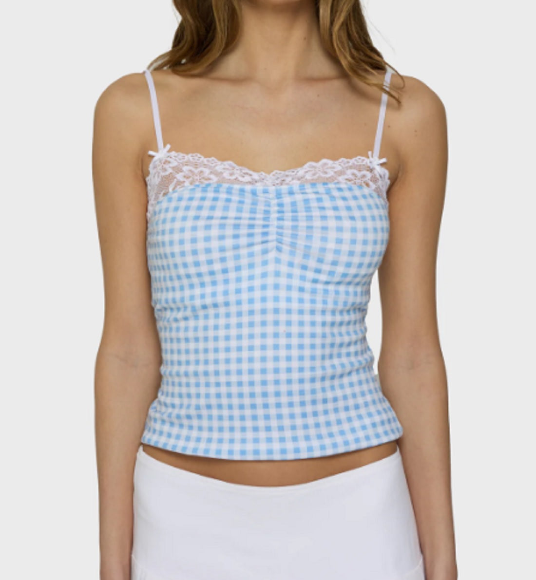 Womens Evelyn Top in Blue