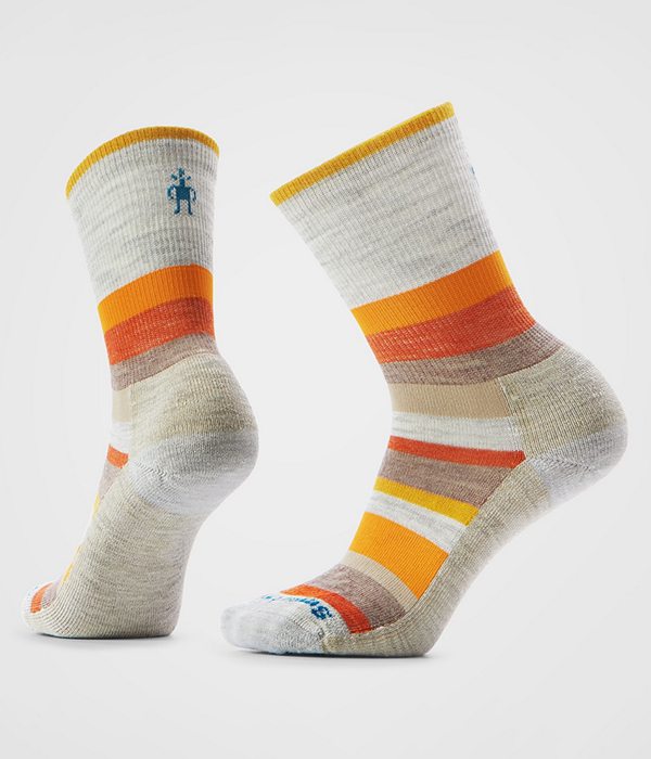 Unisex Everyday Multi-Stripe Crew Socks