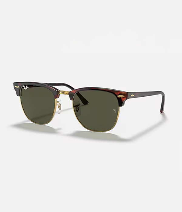 Clubmaster in Mock Tortoise on Arista / G-15 Green