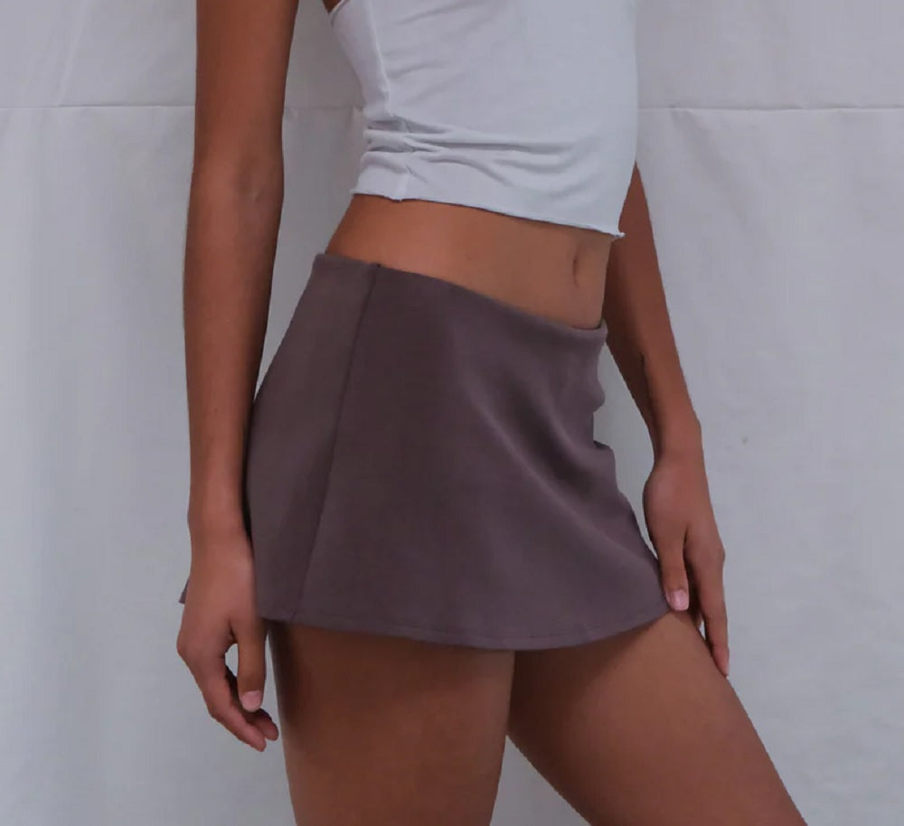 Womens Aria Mini Skirt w/ Built in Shorts