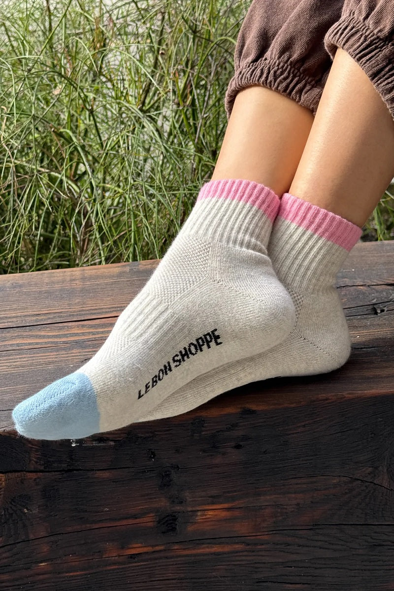 Womens Color Block Girlfriend Socks
