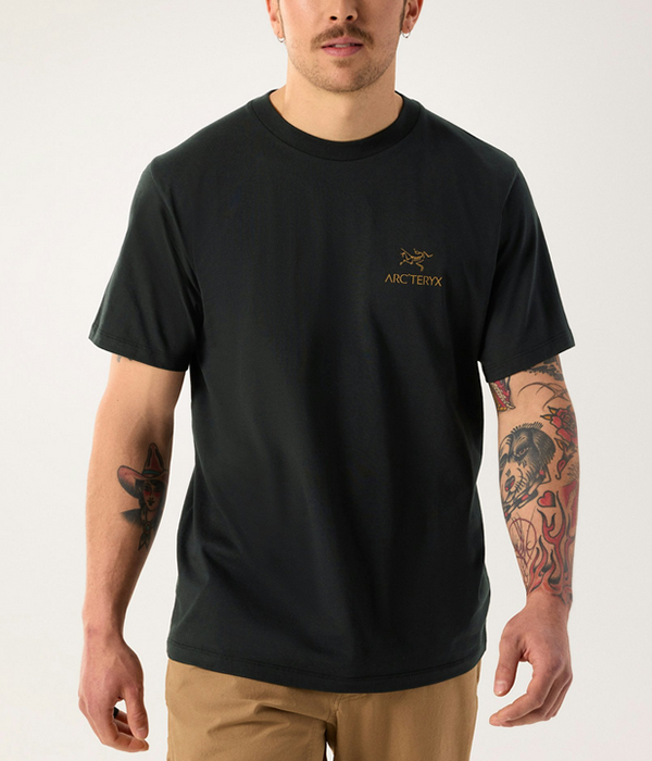 Mens Kragg SL Cotton Bird Word SS