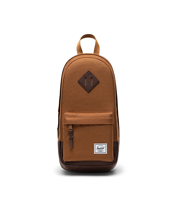Herschel Heritage Shoulder Bag in Rubber/Chicory Coffee