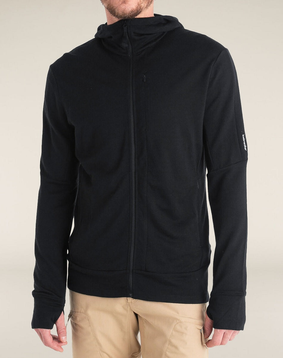 Mens Merino 260 Quantum LS Zip Hoodie