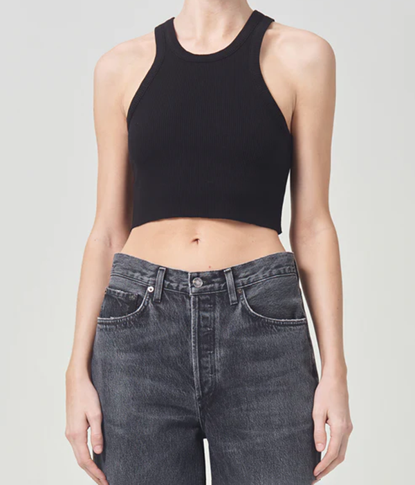 Womens Cropped Bailey Tank