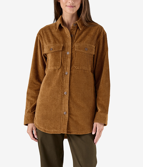 Womens Corduroy Overshirt Jkt
