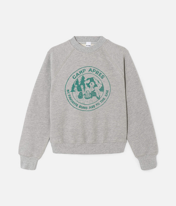 Womens Camp Apres Classic Crewneck