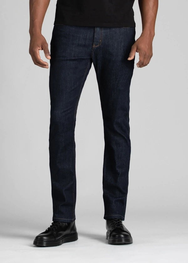 Mens Performance Denim Relaxed Taper in Heritage Rinse