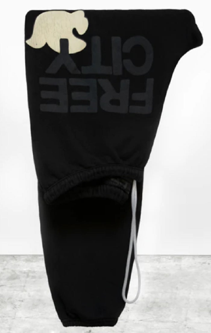 Womens Free City Large Sweatpant B
