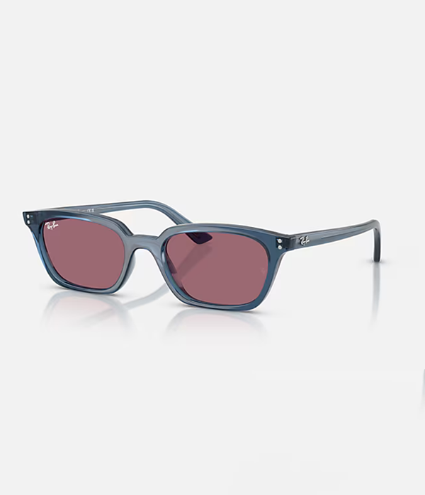 Zaya in Cloudy Natural Pink / Dark Green