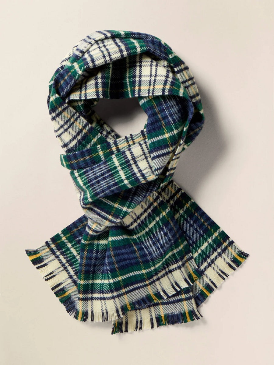 Mens Leary Plaid Scarf