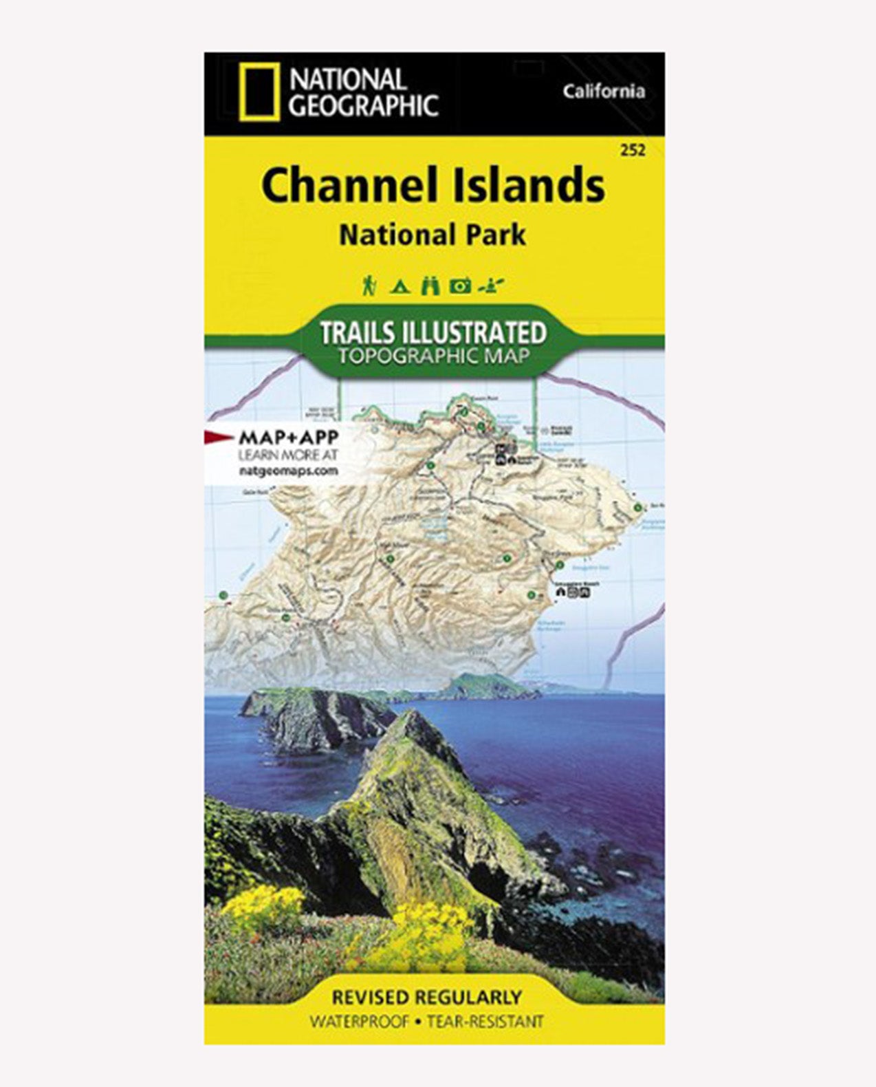 NATIONAL GEO MAPS Channel Islands NP #252