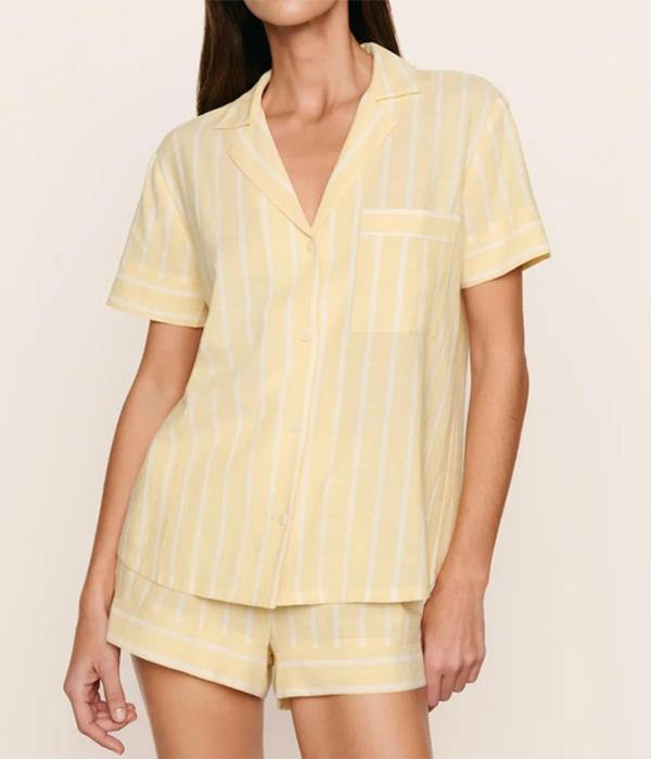 Womens Nautico Shortie PJ Set