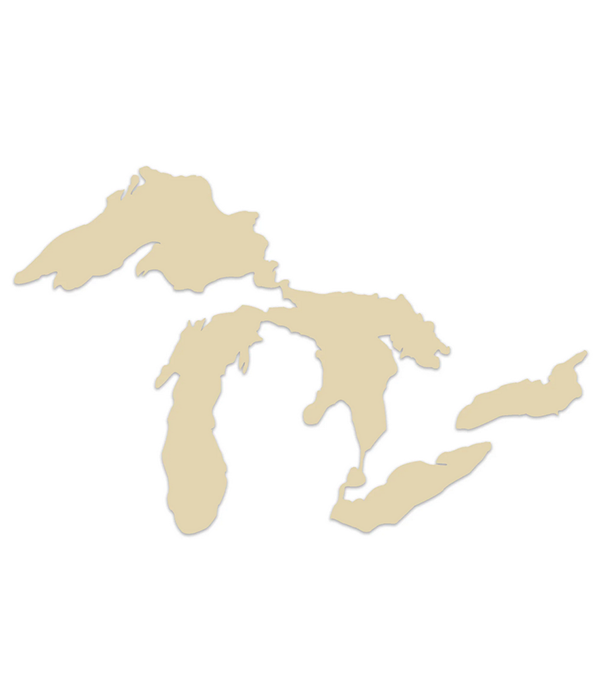 GREAT LAKES PROUD GLP Die Cut Sticker (3x5)
