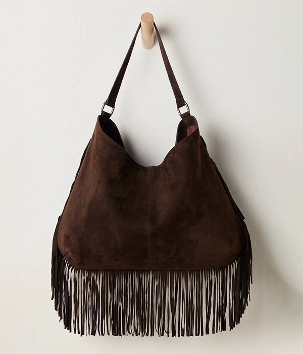 Womens Finn Fringe Shouder Bag