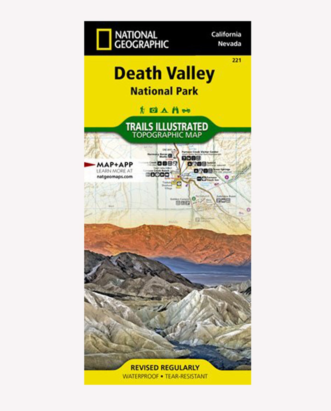 NATIONAL GEO MAPS Death Valley National Park CA