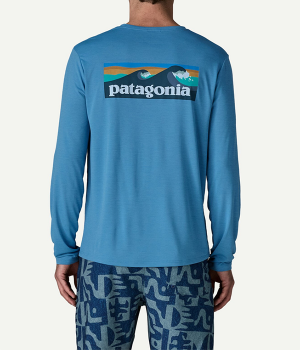Mens L/S Cap Cool Daily Shirt - Boardshort Logo