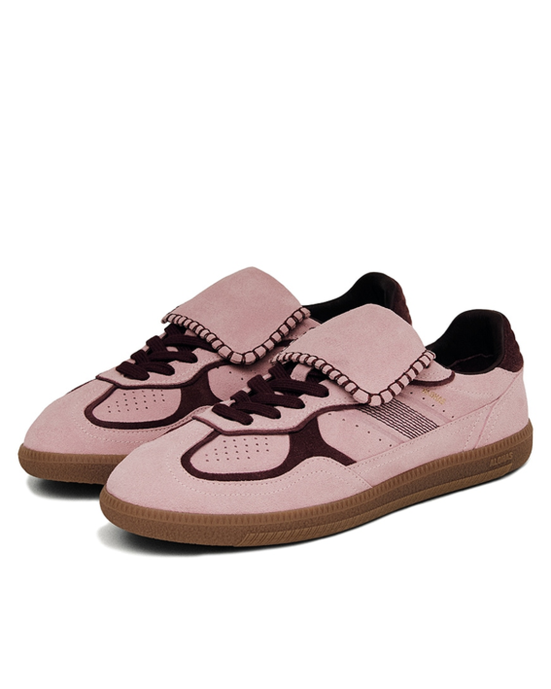 Womens Tb.490 Club Suede Pink Leather Sneakers