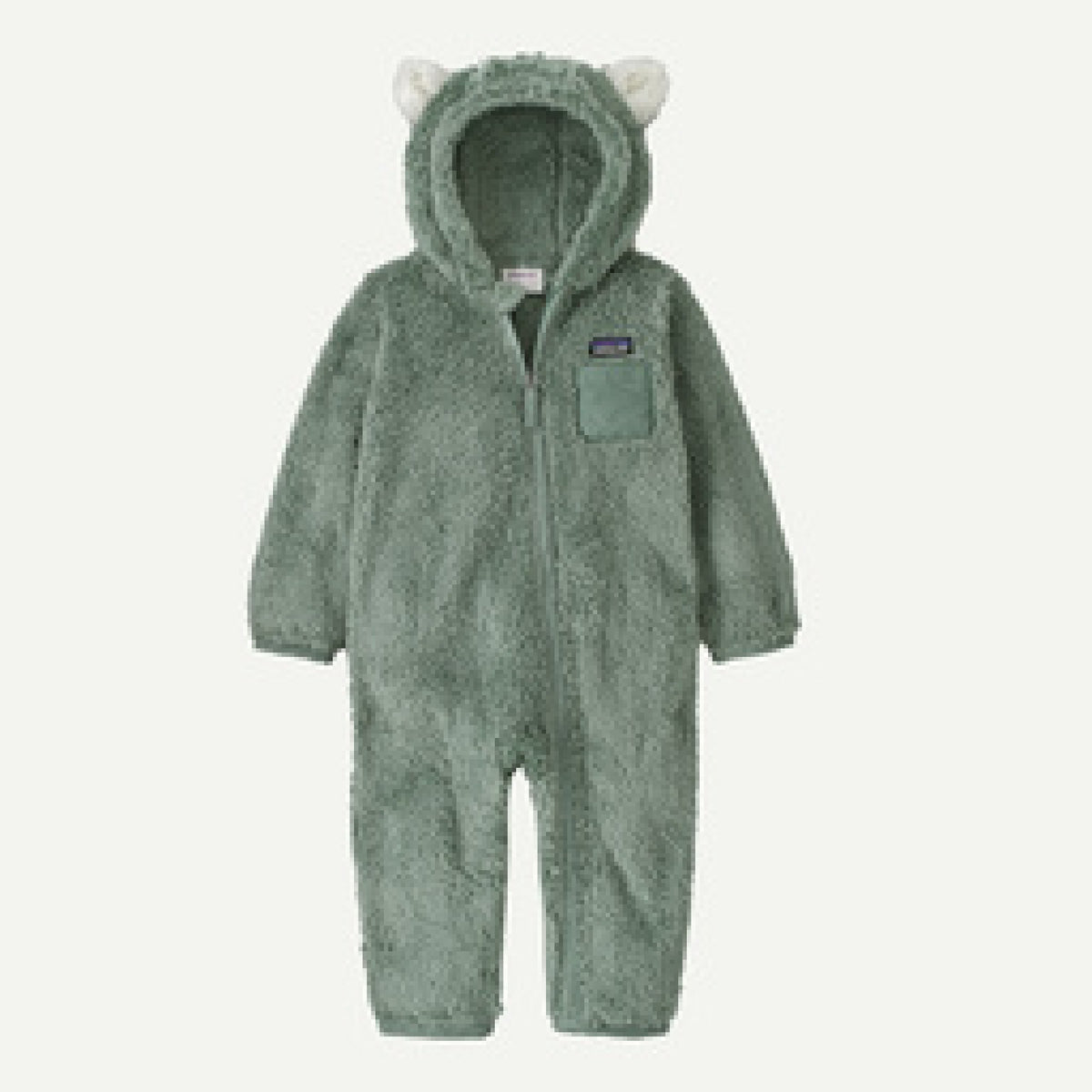 Patagonia Baby Furry Friends Bunting - CVGR_Cover Green