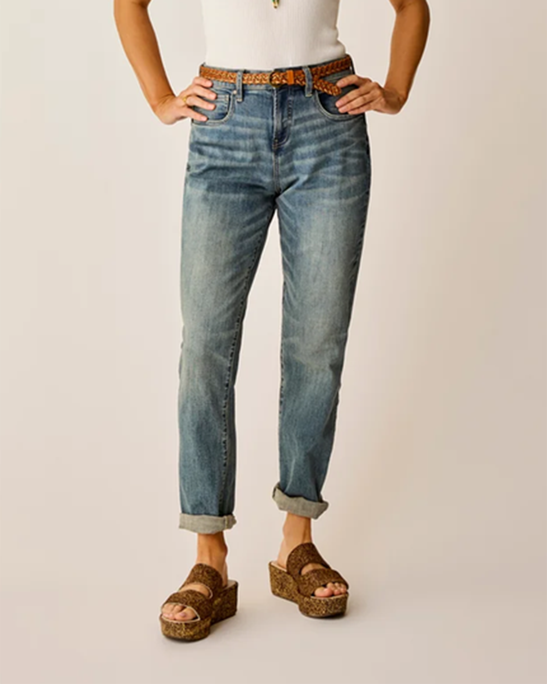 Womens Carson Hi Rise Jean