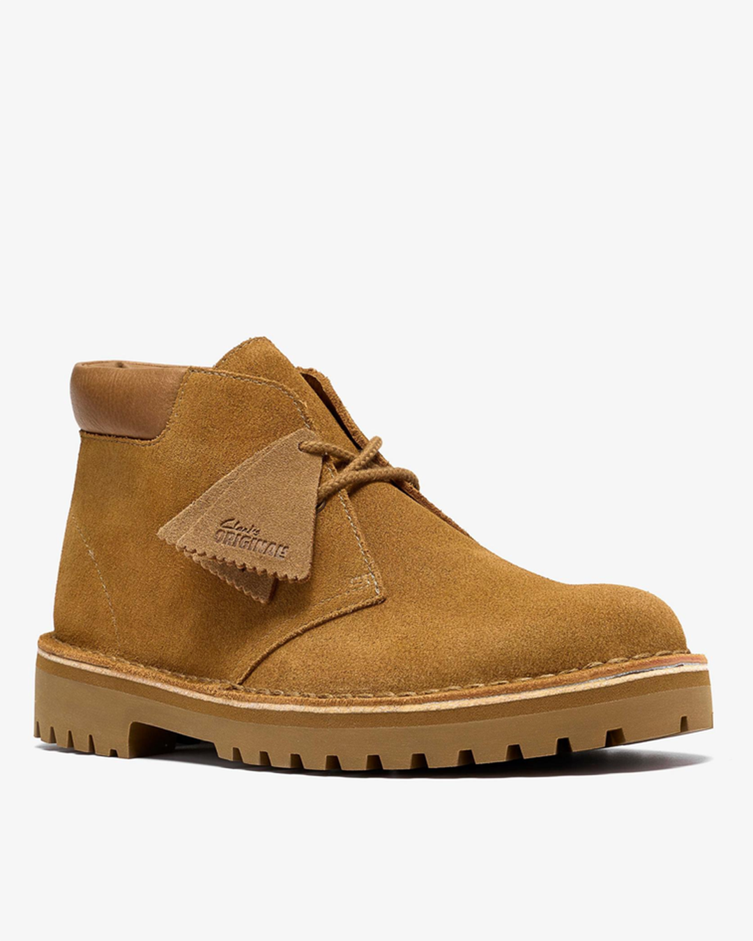 Mens Clarks Originals DSRT 2456 Rock in Light Tan