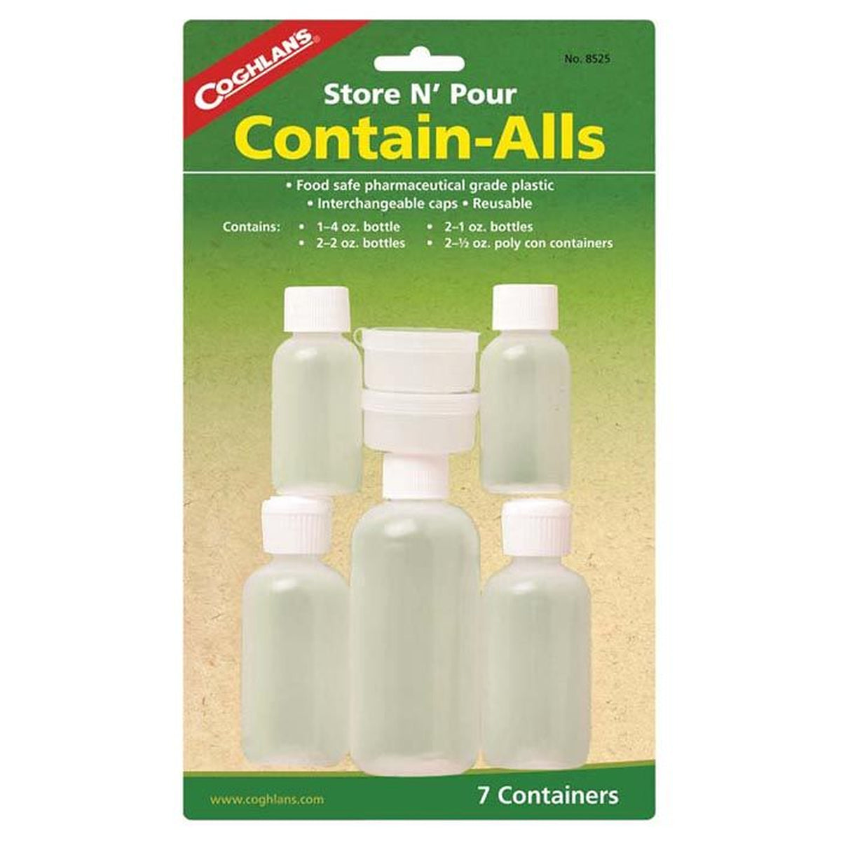 Coghlans Contain-Alls 7 Pack-Not Available