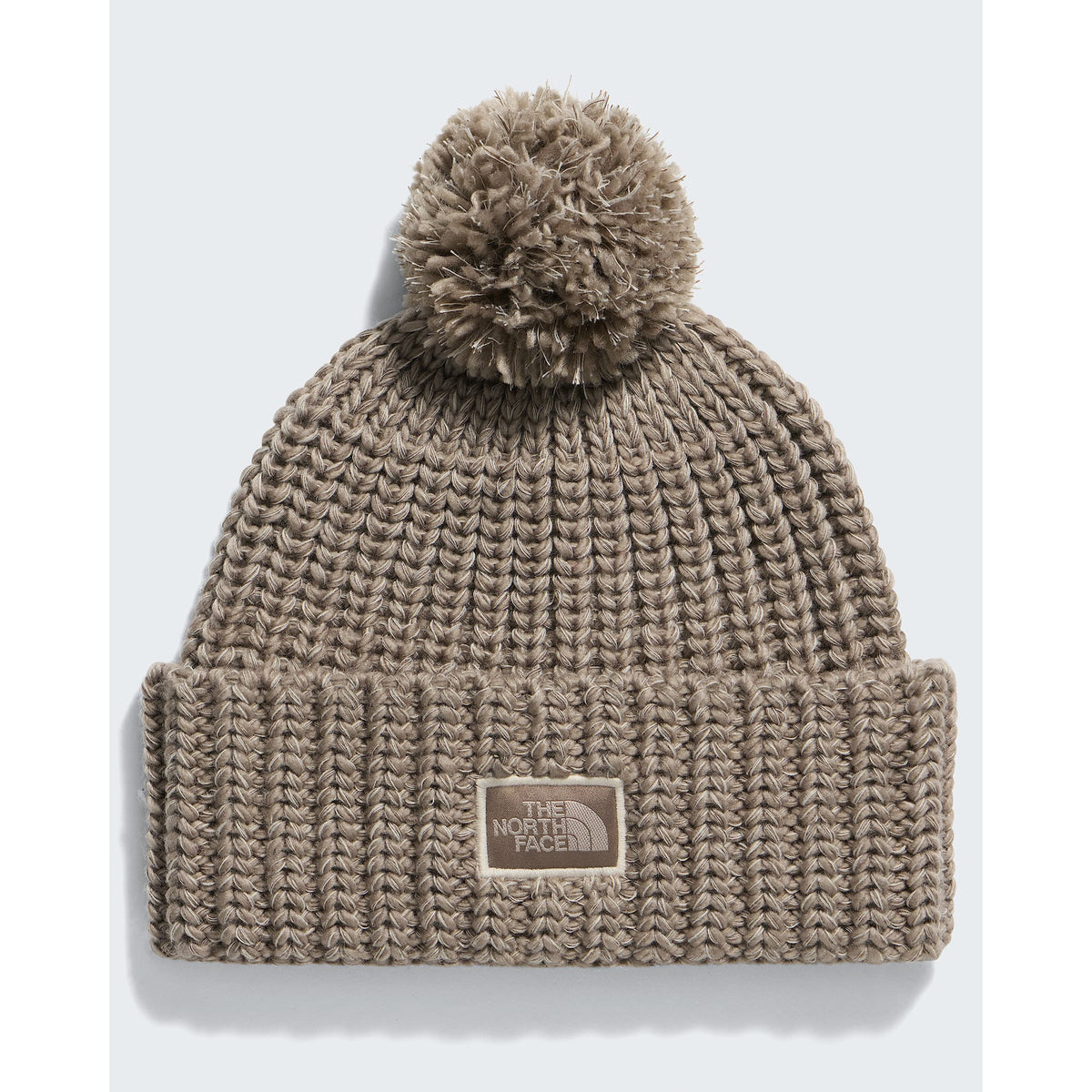 The North Face Cozy Chunky Cabin Beanie - Z94_Garnet/Timeless Taupe/Stone Slab/Smokey Brown