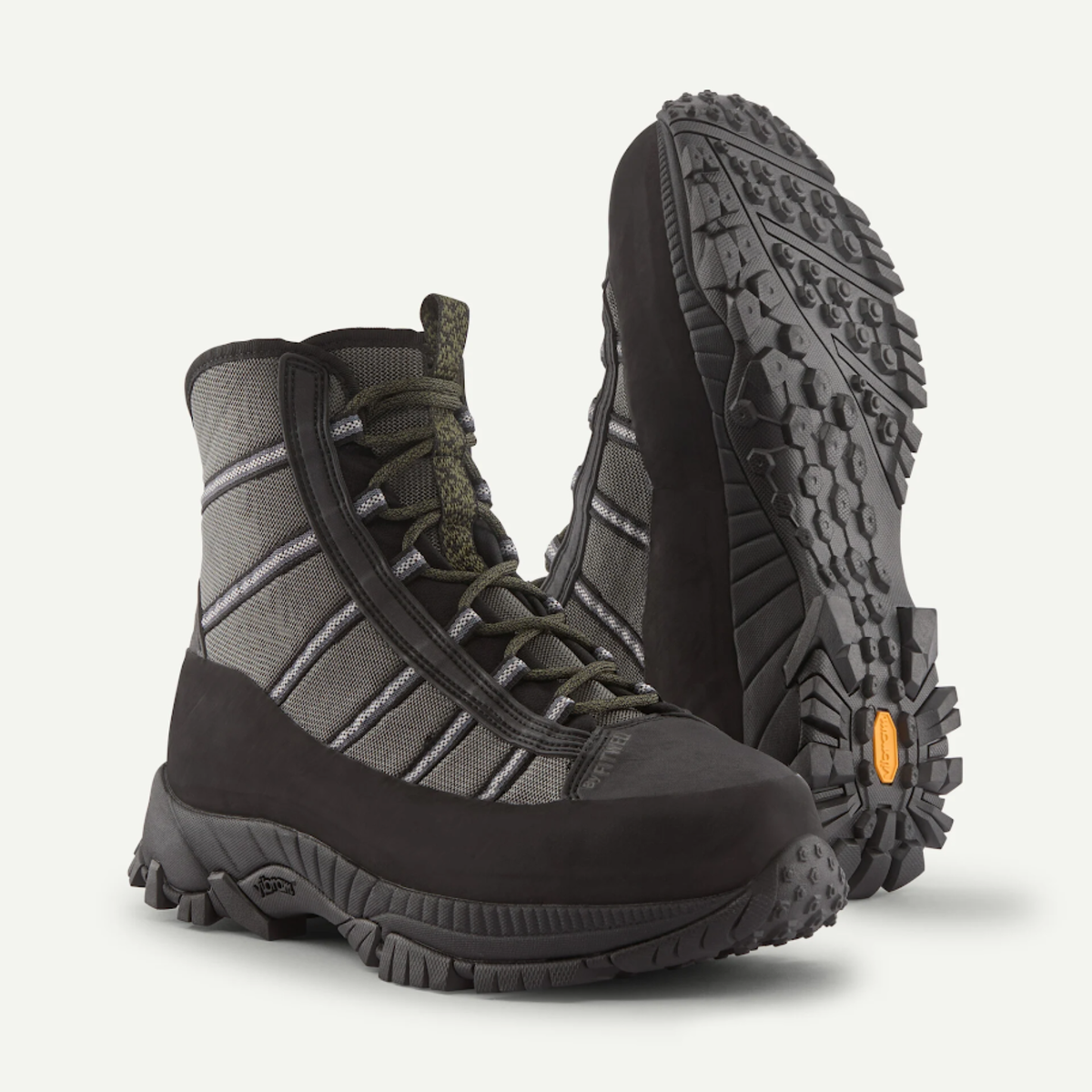 patagonia Forra Wading Boots-Forge Grey w/Basin Green