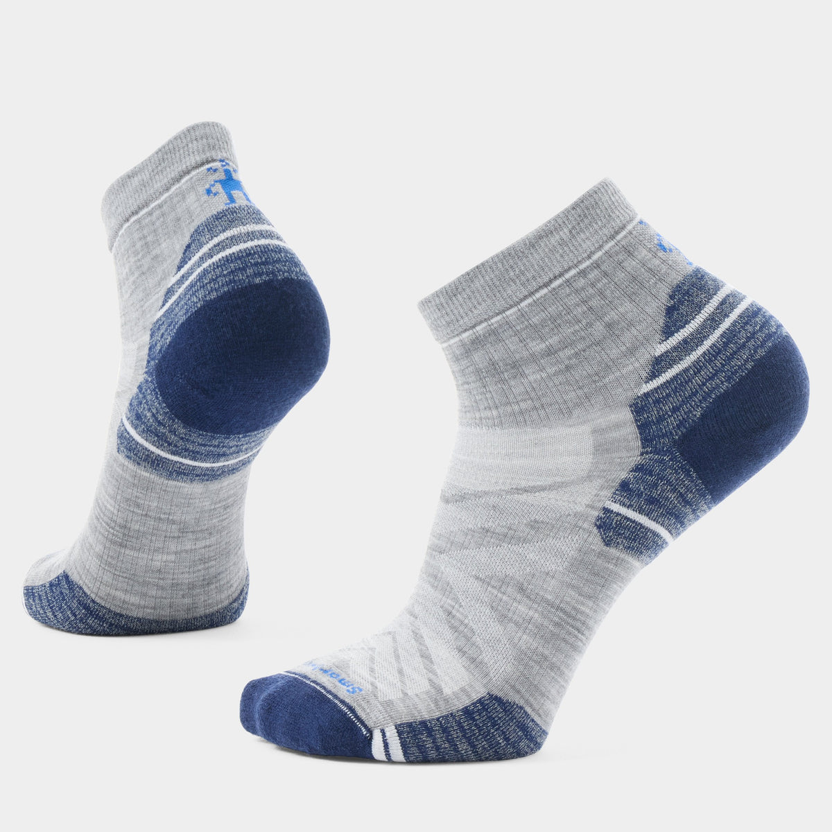 Smartwool Hike Targeted Cushion Ankle Socks - Light Gray